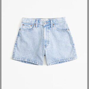 Abercrombie & Fitch Curve Love High Rise Mom Short, Size 10 / 30